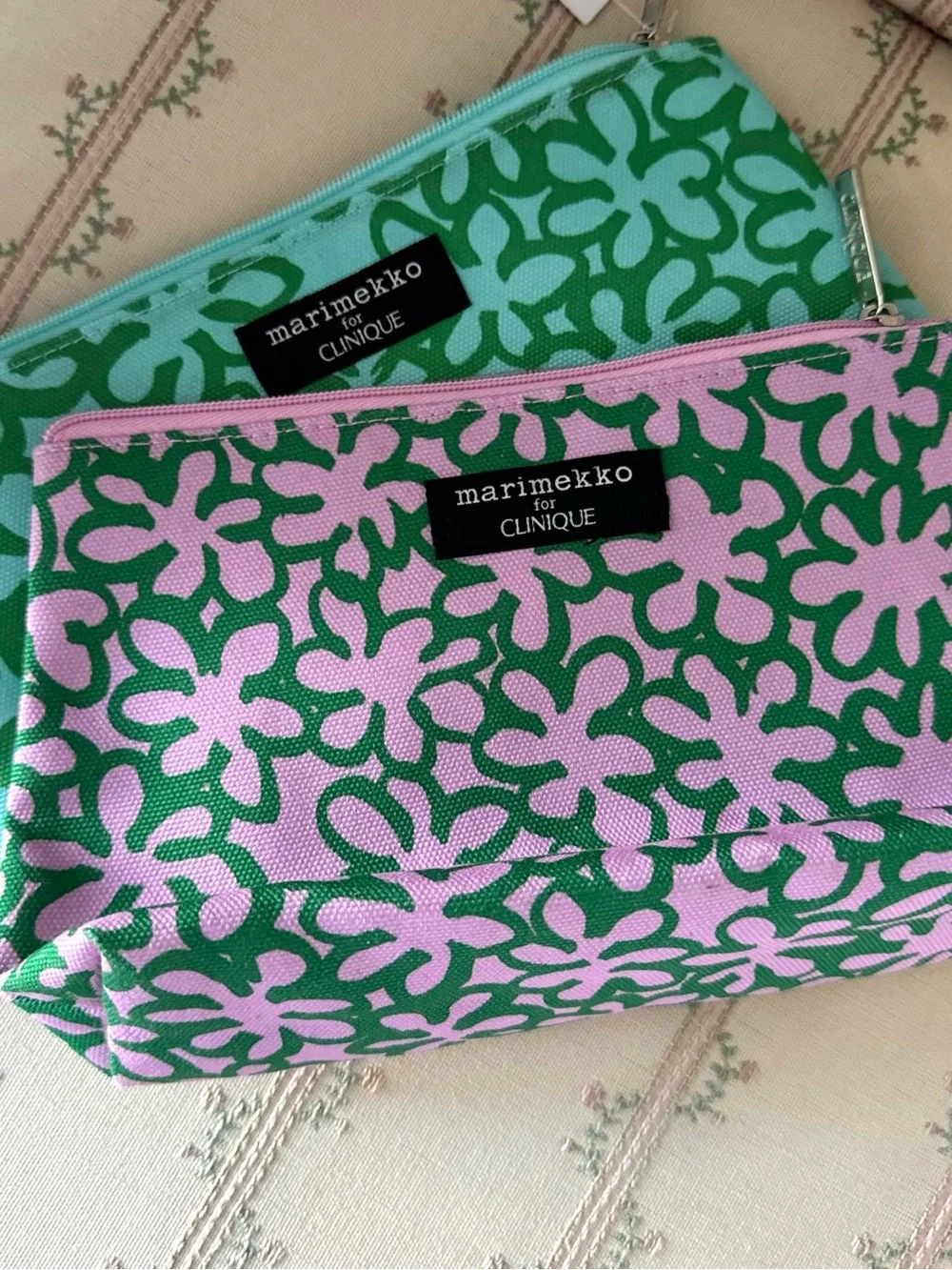 Marimekko for Clinique Makeup Bags - Set of 2